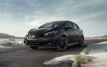Side view of Nissan LEAF | Coastal Nissan in Norwell MA
