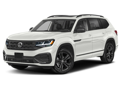 2023 Volkswagen Atlas 3.6L V6 SEL R-Line Black W/Captain's Chairs