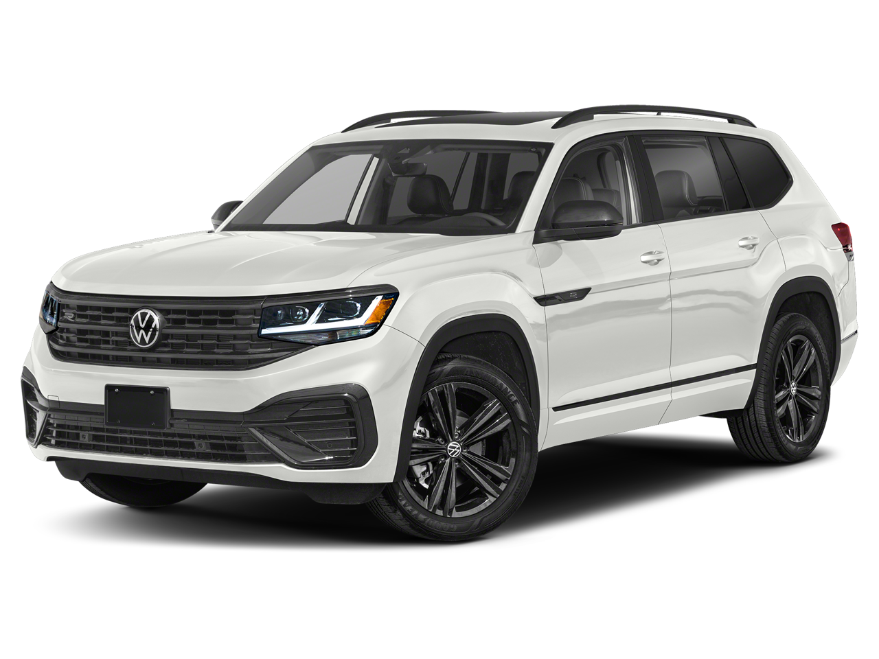 2023 Volkswagen Atlas 3.6L V6 SEL R-Line Black W/Captain's Chairs