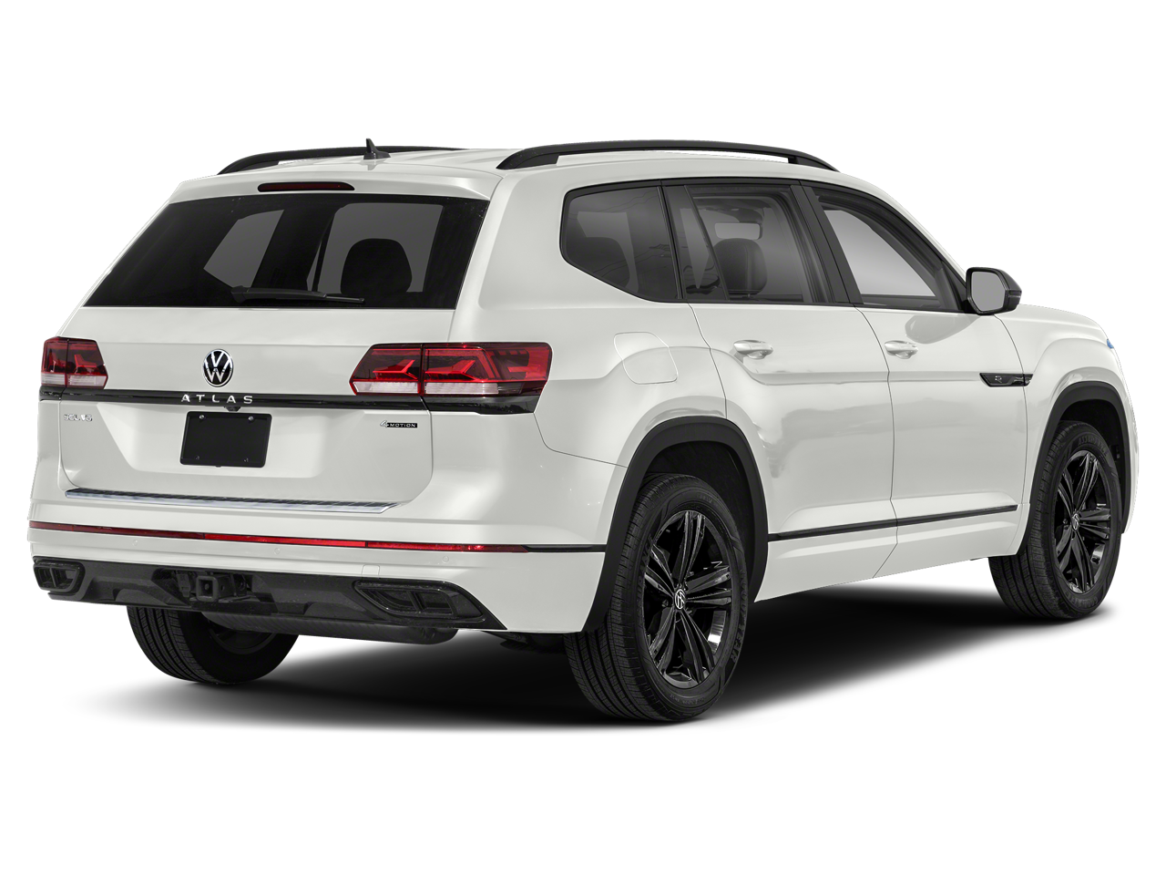 2023 Volkswagen Atlas 3.6L V6 SEL R-Line Black W/Captain's Chairs