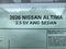 2026 Nissan Altima SV