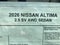 2026 Nissan Altima SV