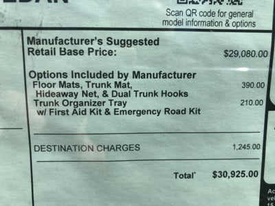 2026 Nissan Altima SV
