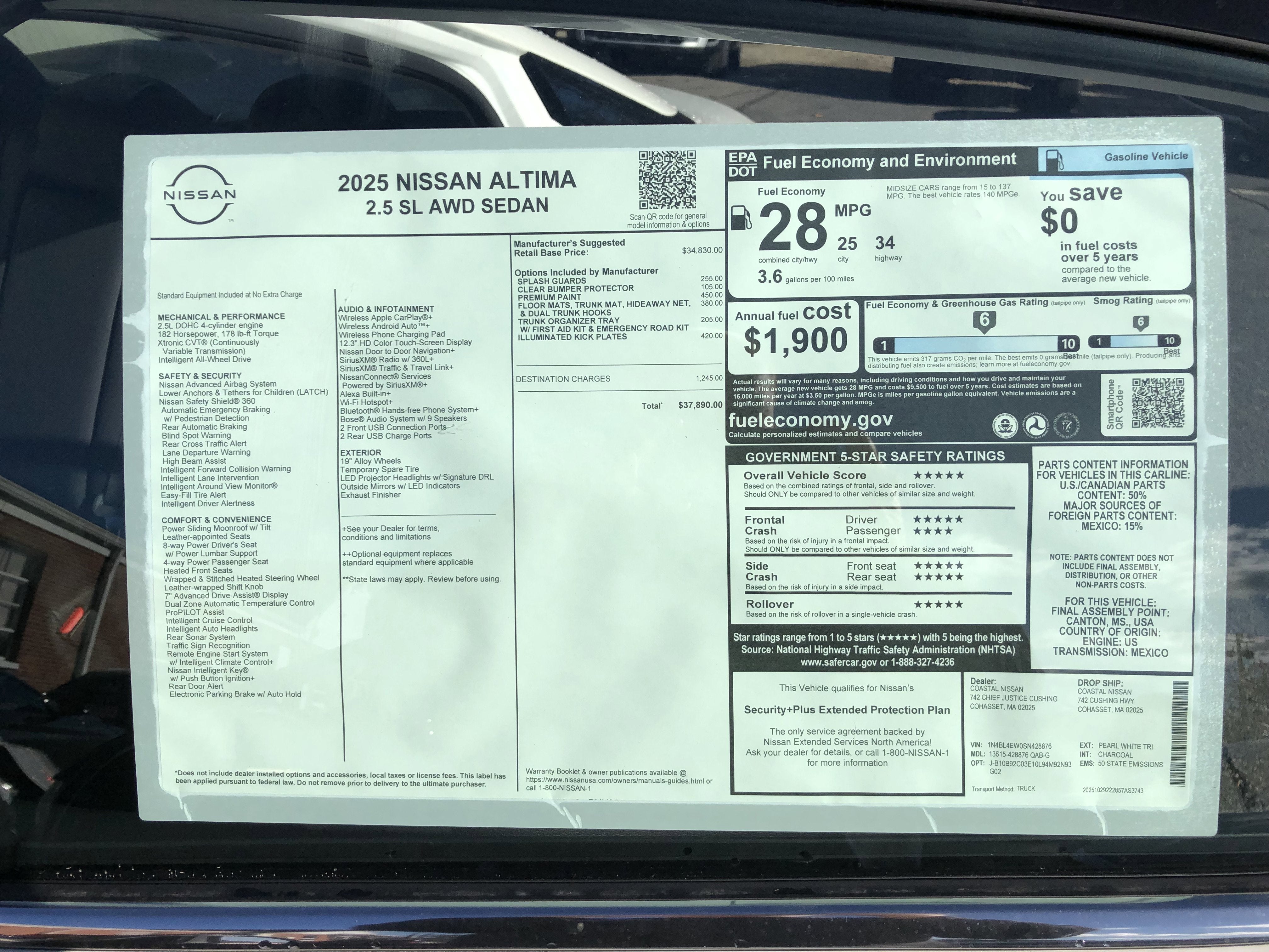 2025 Nissan Altima SL