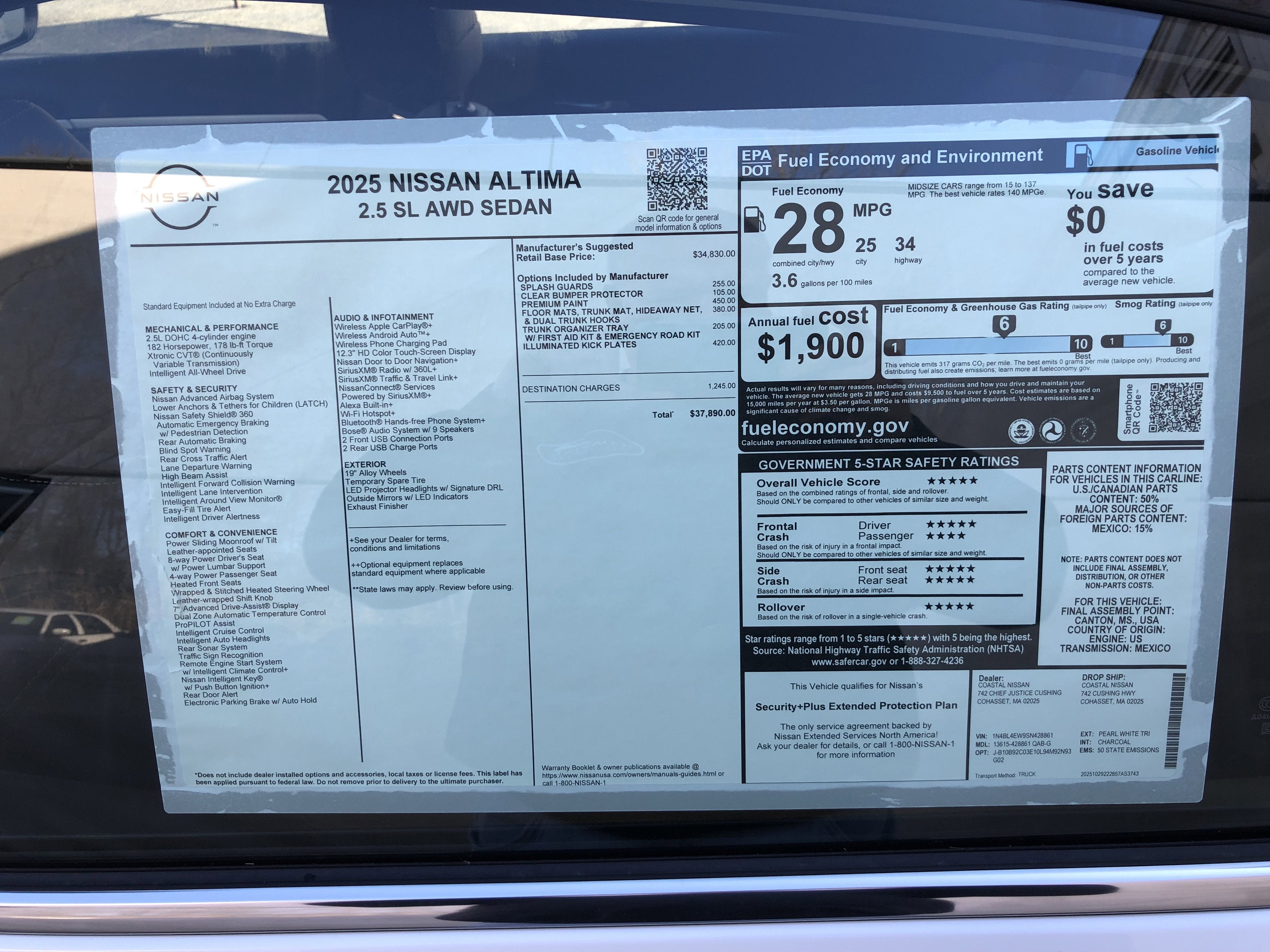 2025 Nissan Altima SL