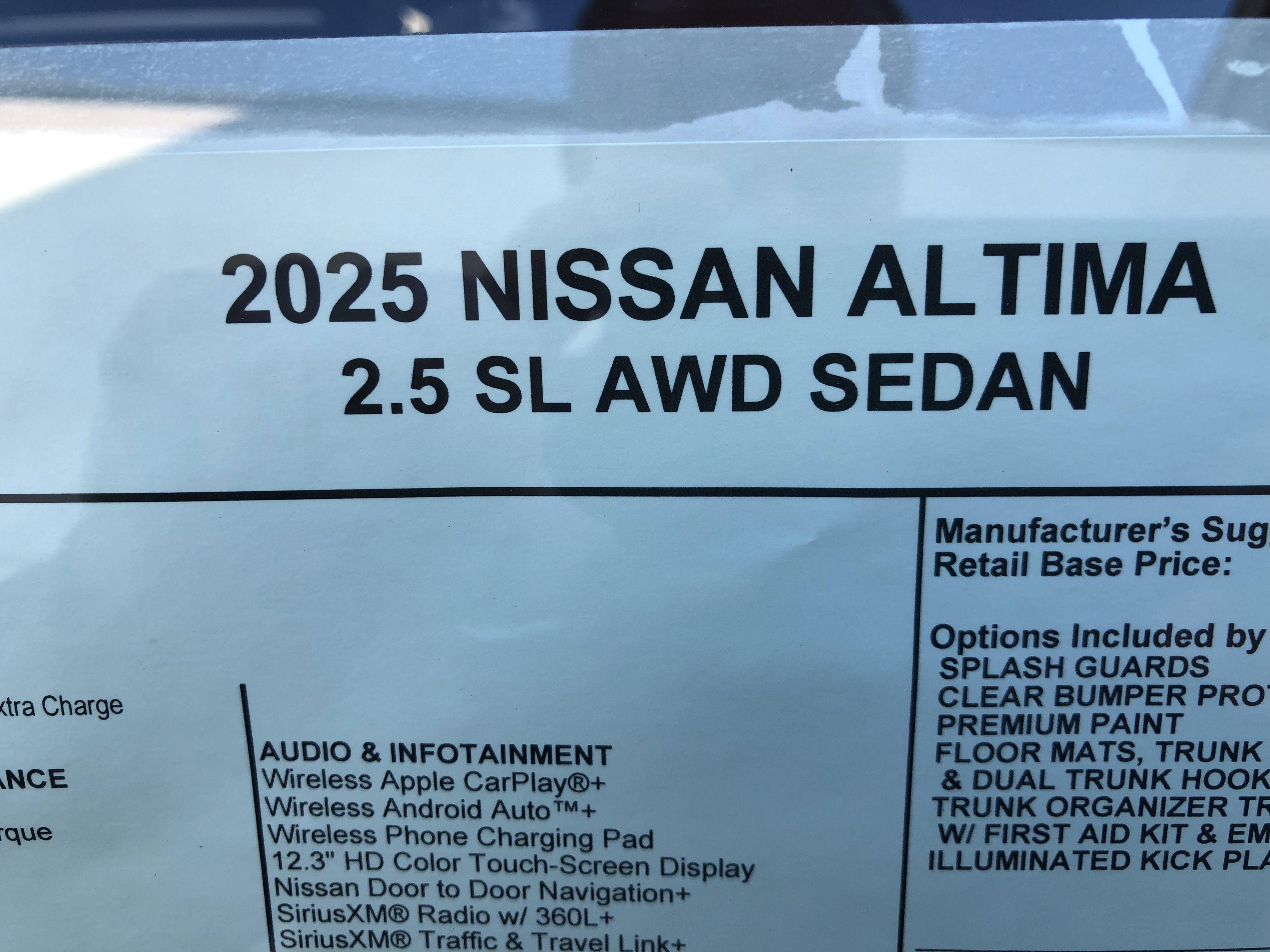 2025 Nissan Altima SL