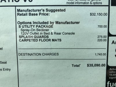 2026 Nissan Frontier S