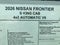 2026 Nissan Frontier S