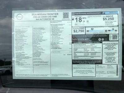 2026 Nissan Frontier PRO-4X