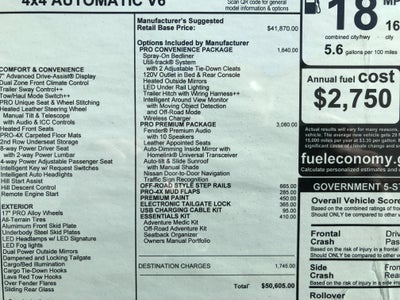 2026 Nissan Frontier PRO-4X