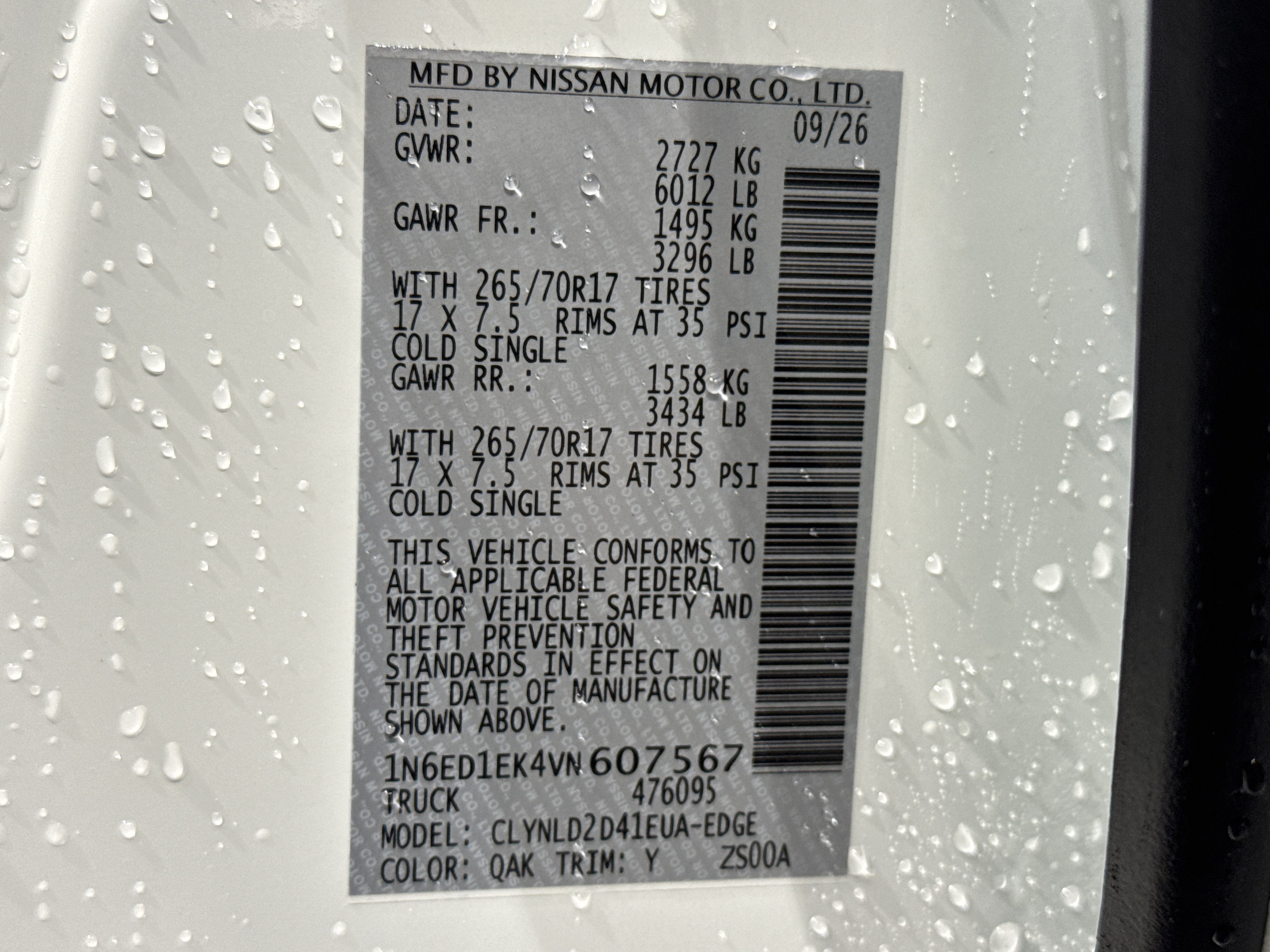 2027 Nissan Frontier PRO-4X