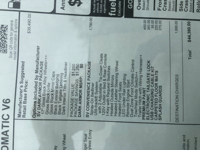 2026 Nissan Frontier SV