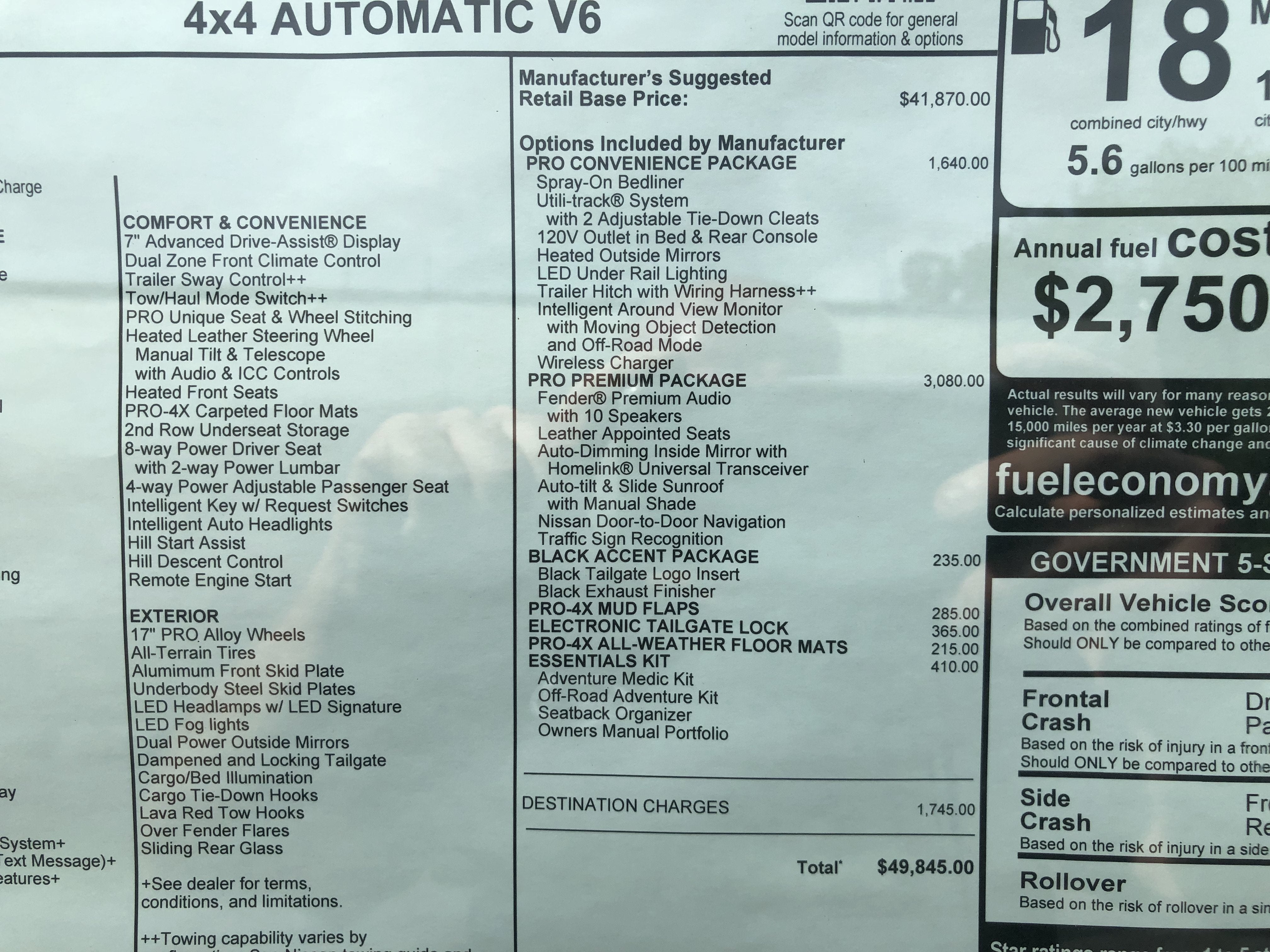 2026 Nissan Frontier PRO-4X