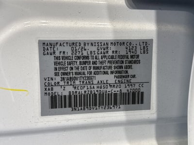 2026 Nissan Sentra SR