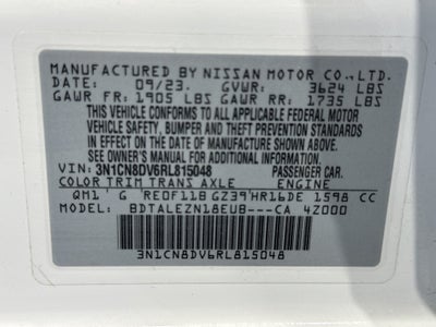 2024 Nissan Versa Base