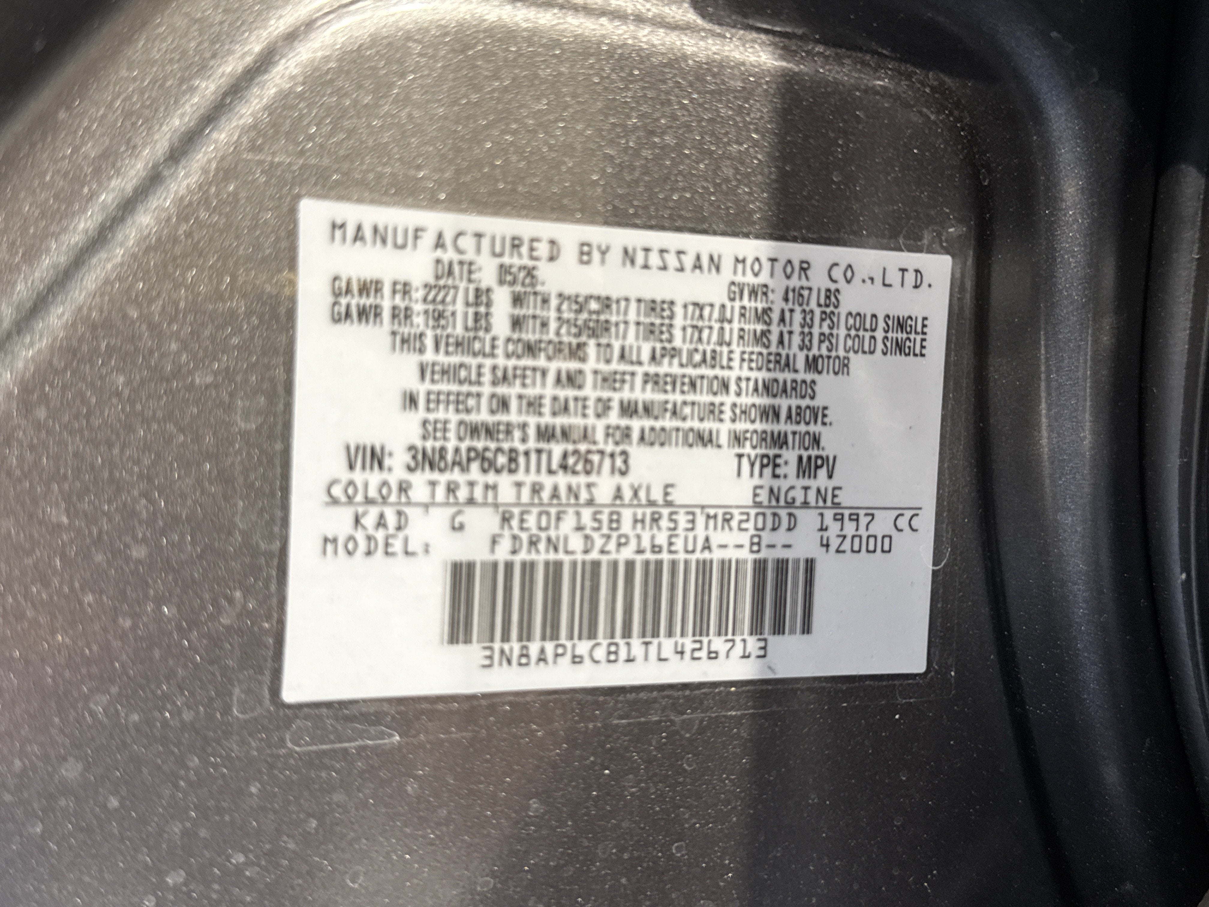 2026 Nissan Kicks SV