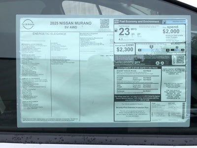 2025 Nissan Murano SV