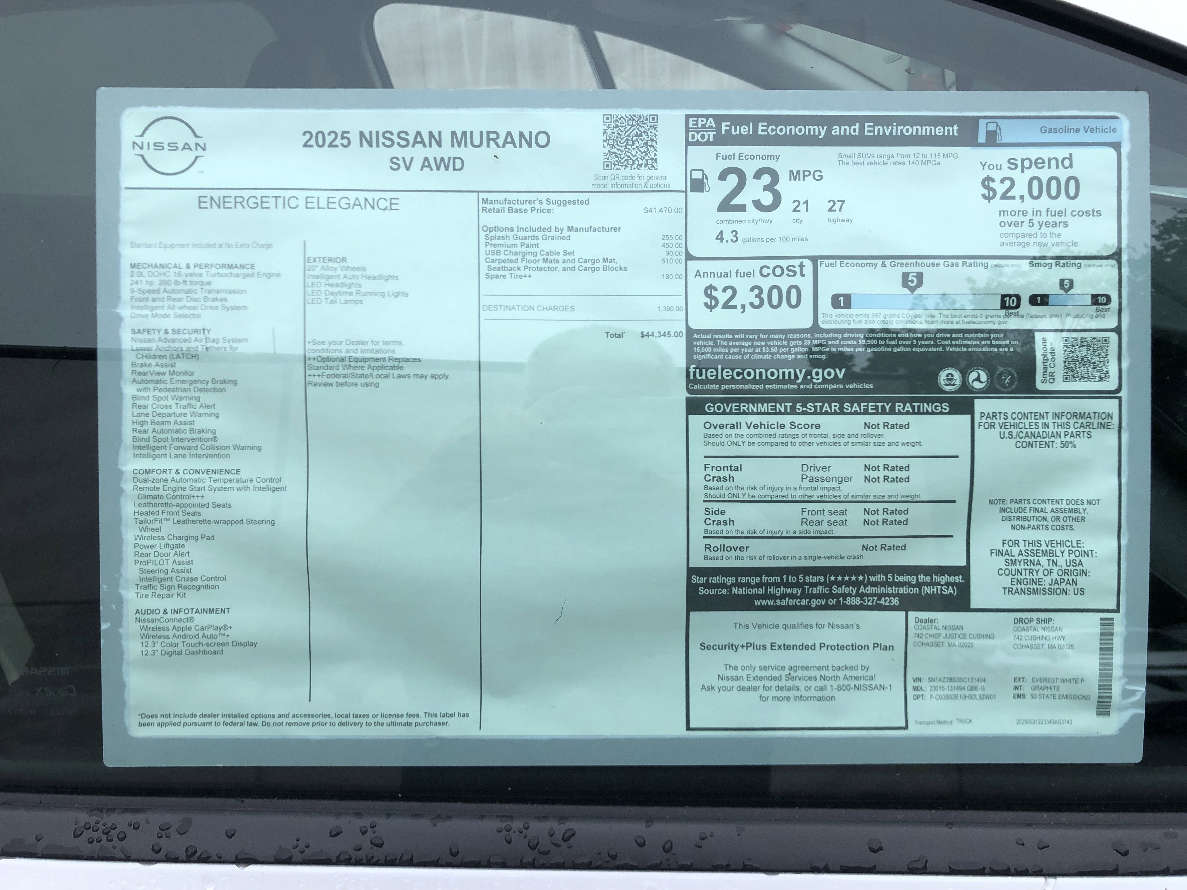 2025 Nissan Murano SV