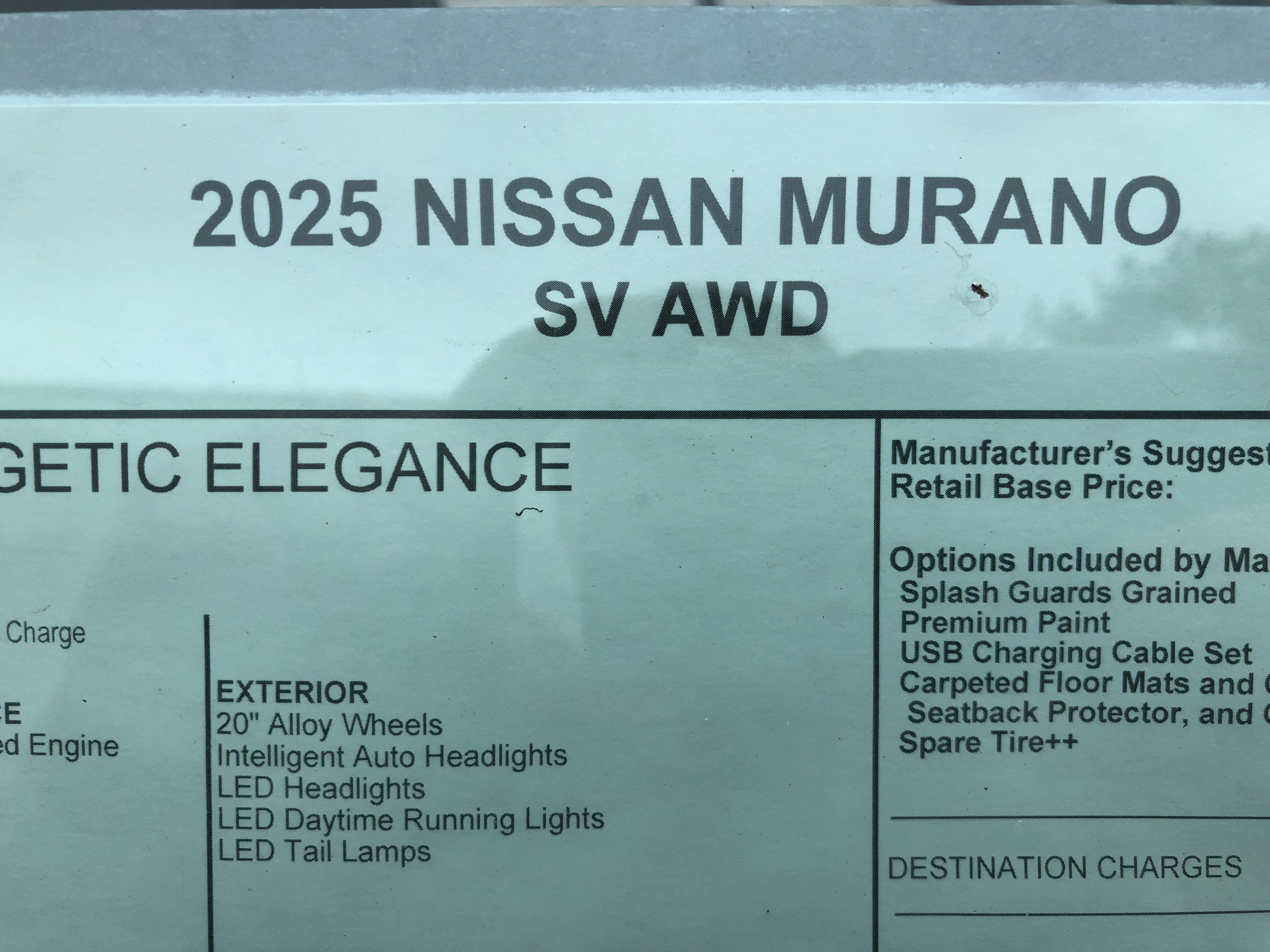 2025 Nissan Murano SV
