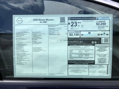 2026 Nissan Murano SL