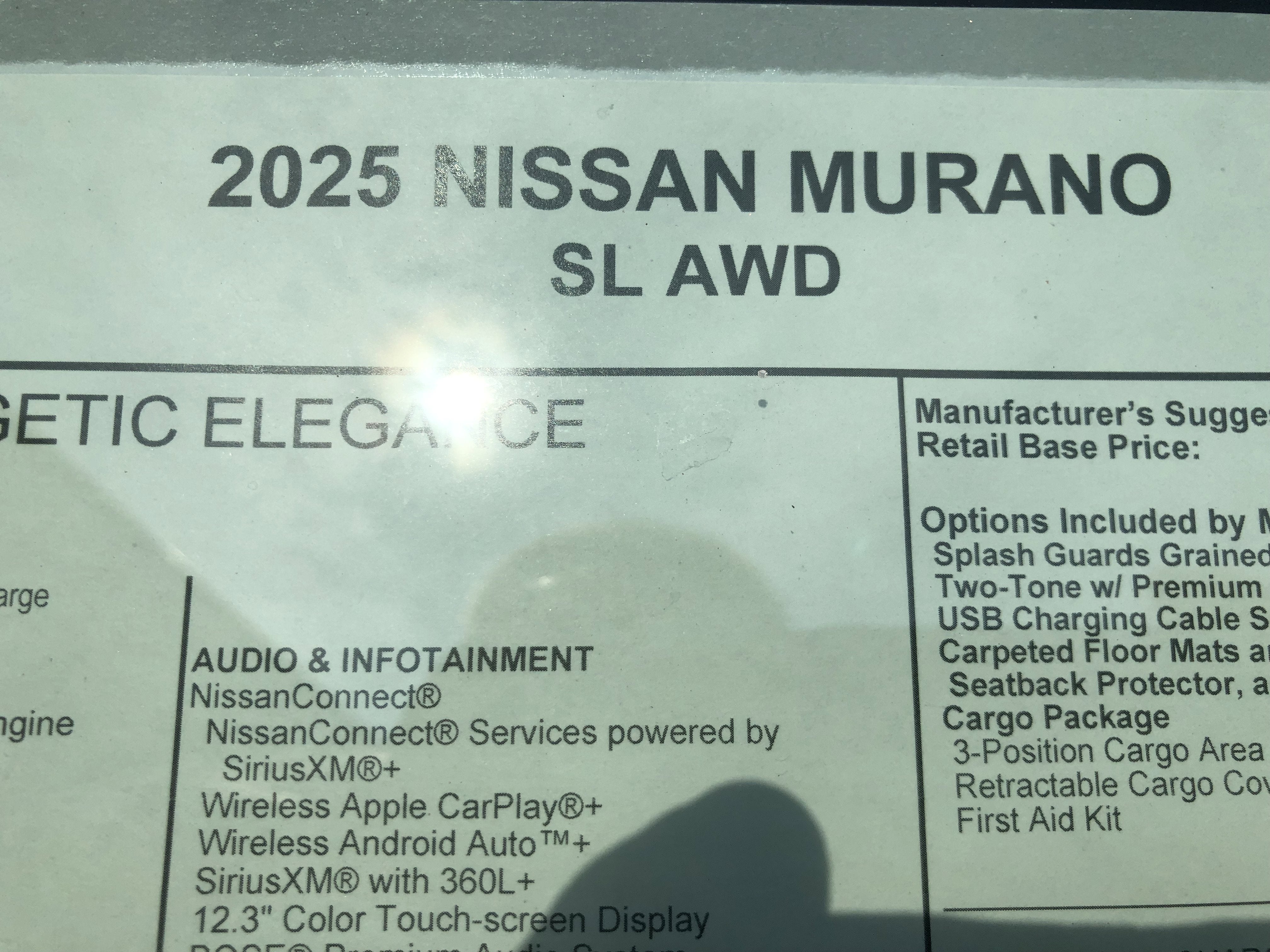 2025 Nissan Murano SL
