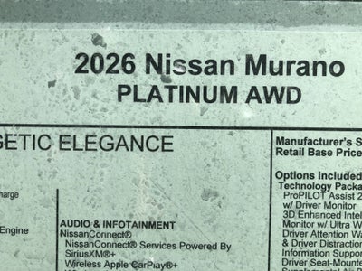 2026 Nissan MURANO Base