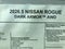 2026 Nissan Rogue Dark Armor