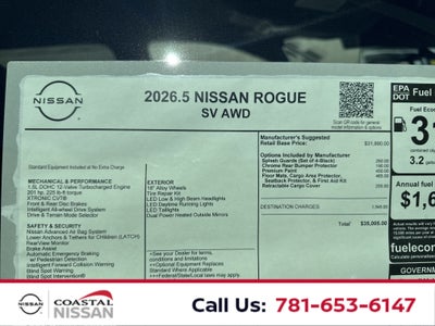 2026 Nissan Rogue SV