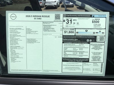 2026 Nissan Rogue SV