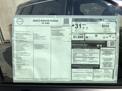 2026 Nissan Rogue SV