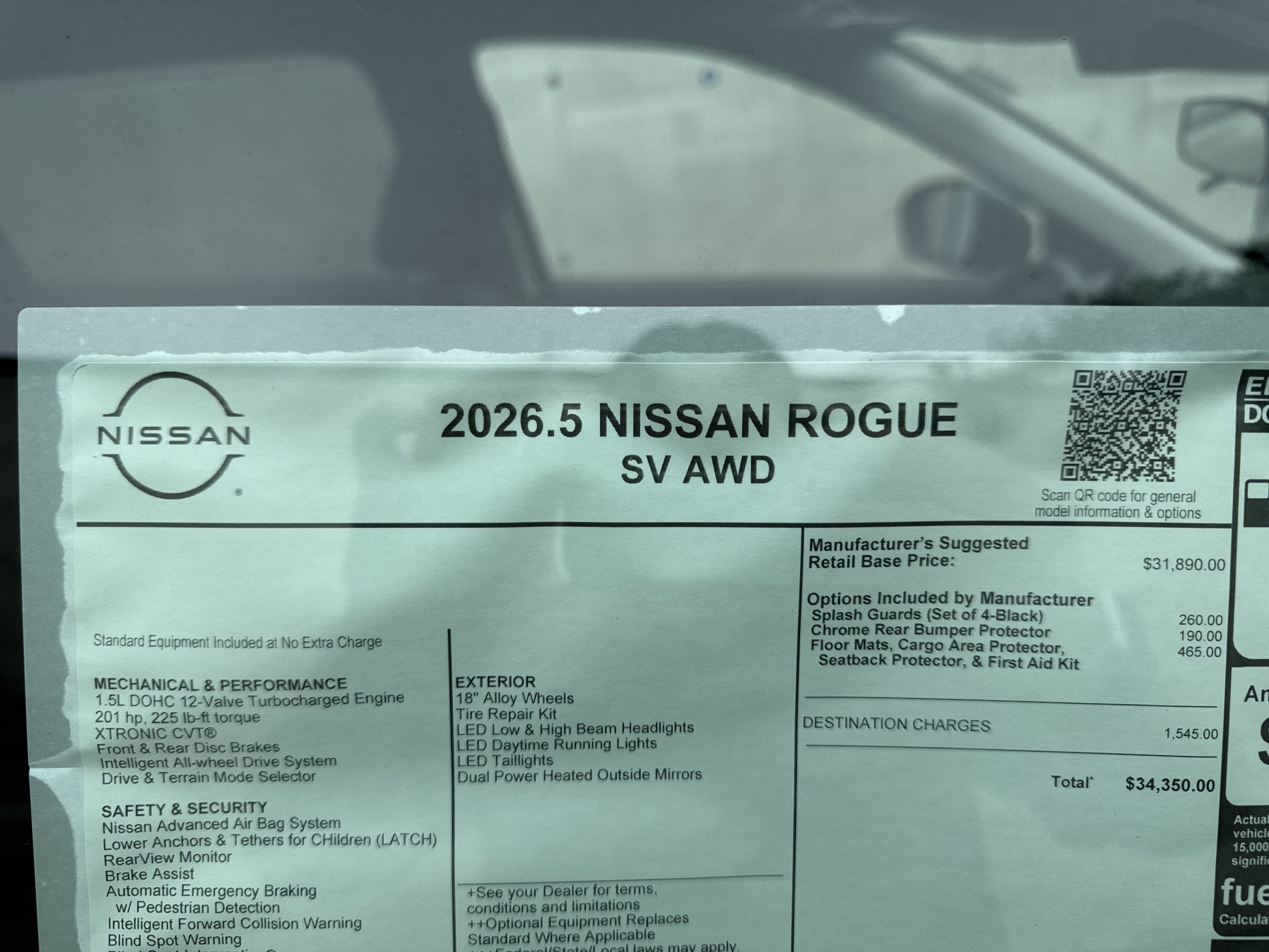 2026 Nissan Rogue SV