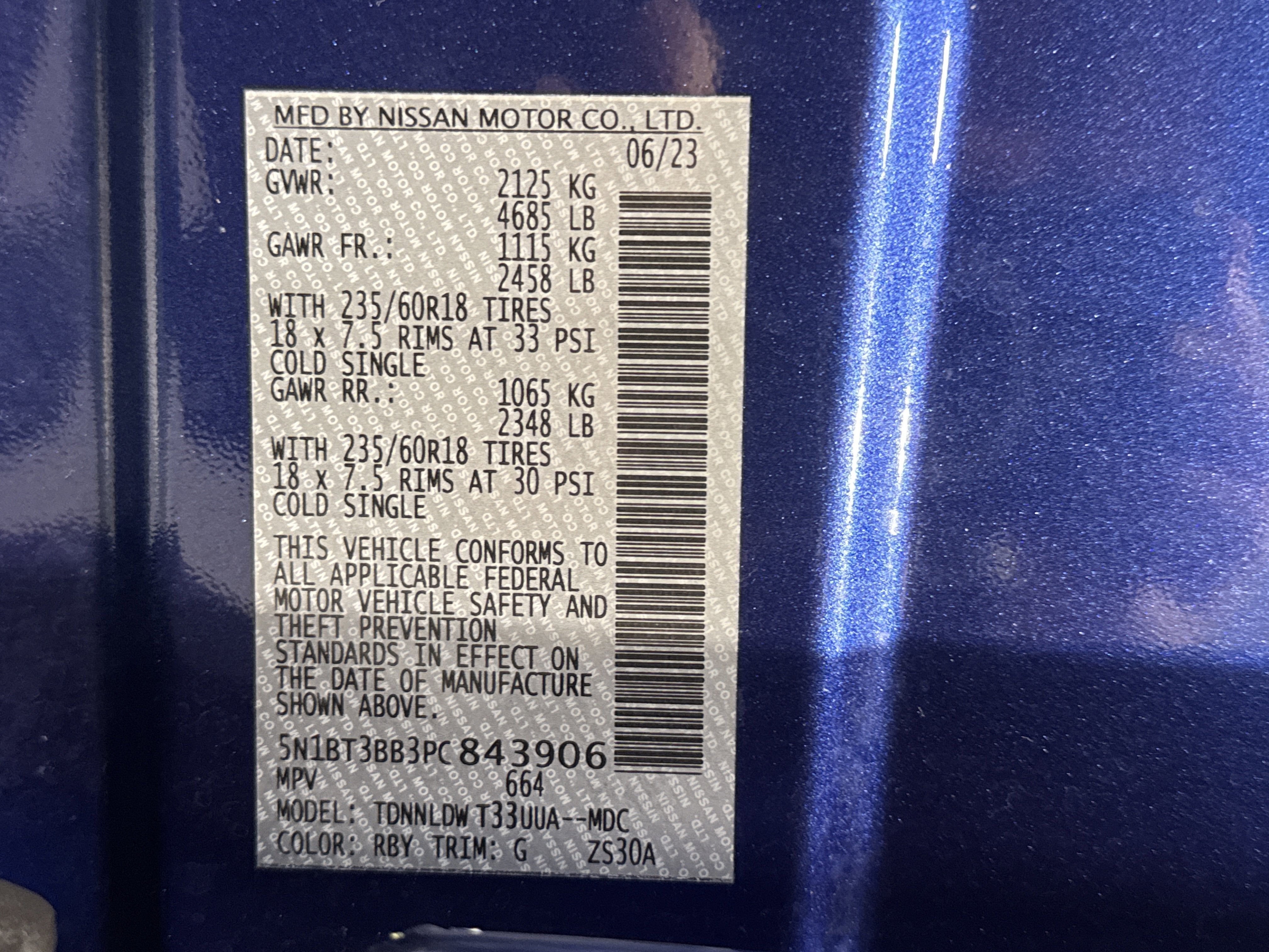 2023 Nissan Rogue SV