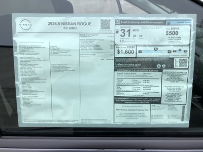 2026 Nissan Rogue SV