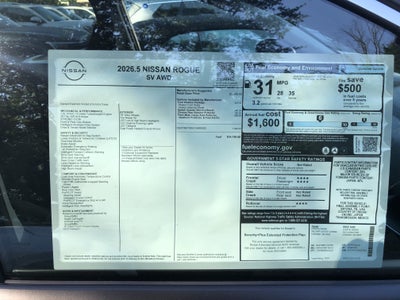 2026 Nissan Rogue SV