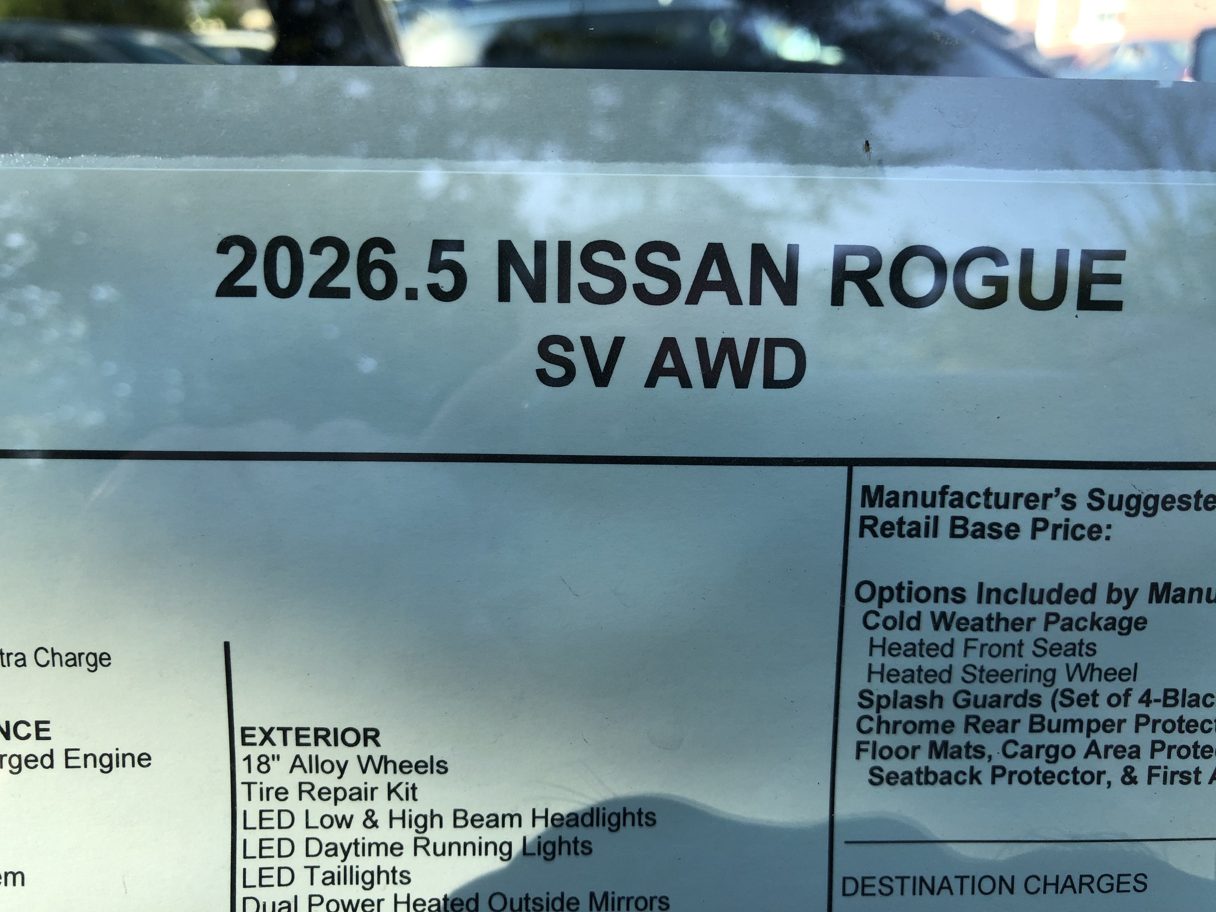 2026 Nissan Rogue SV