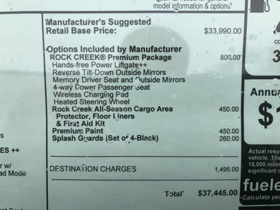 2026 Nissan Rogue Rock Creek
