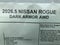 2026 Nissan Rogue Dark Armor