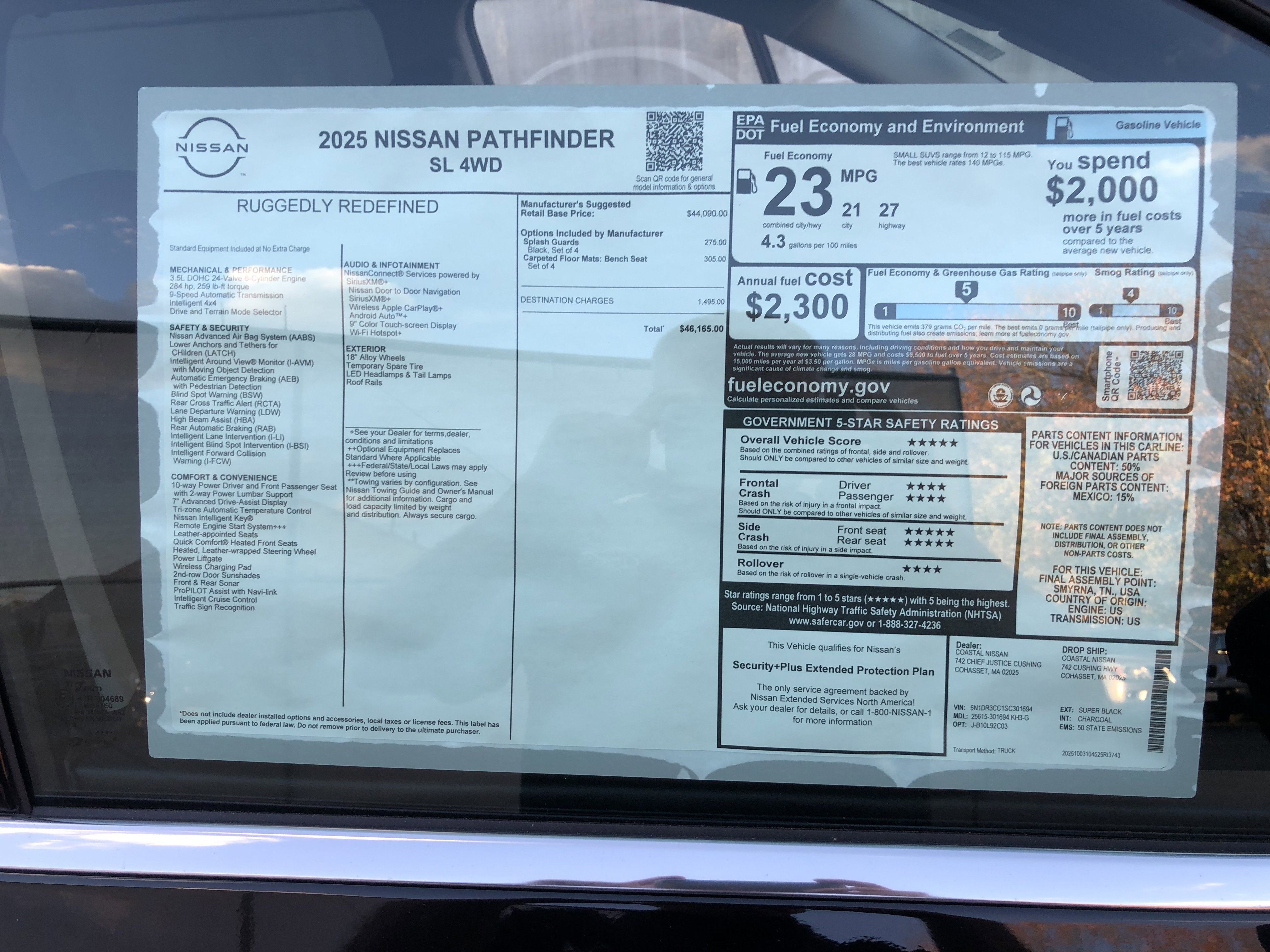 2025 Nissan Pathfinder SL