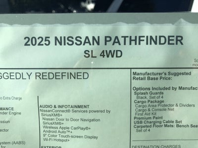 2025 Nissan Pathfinder SL