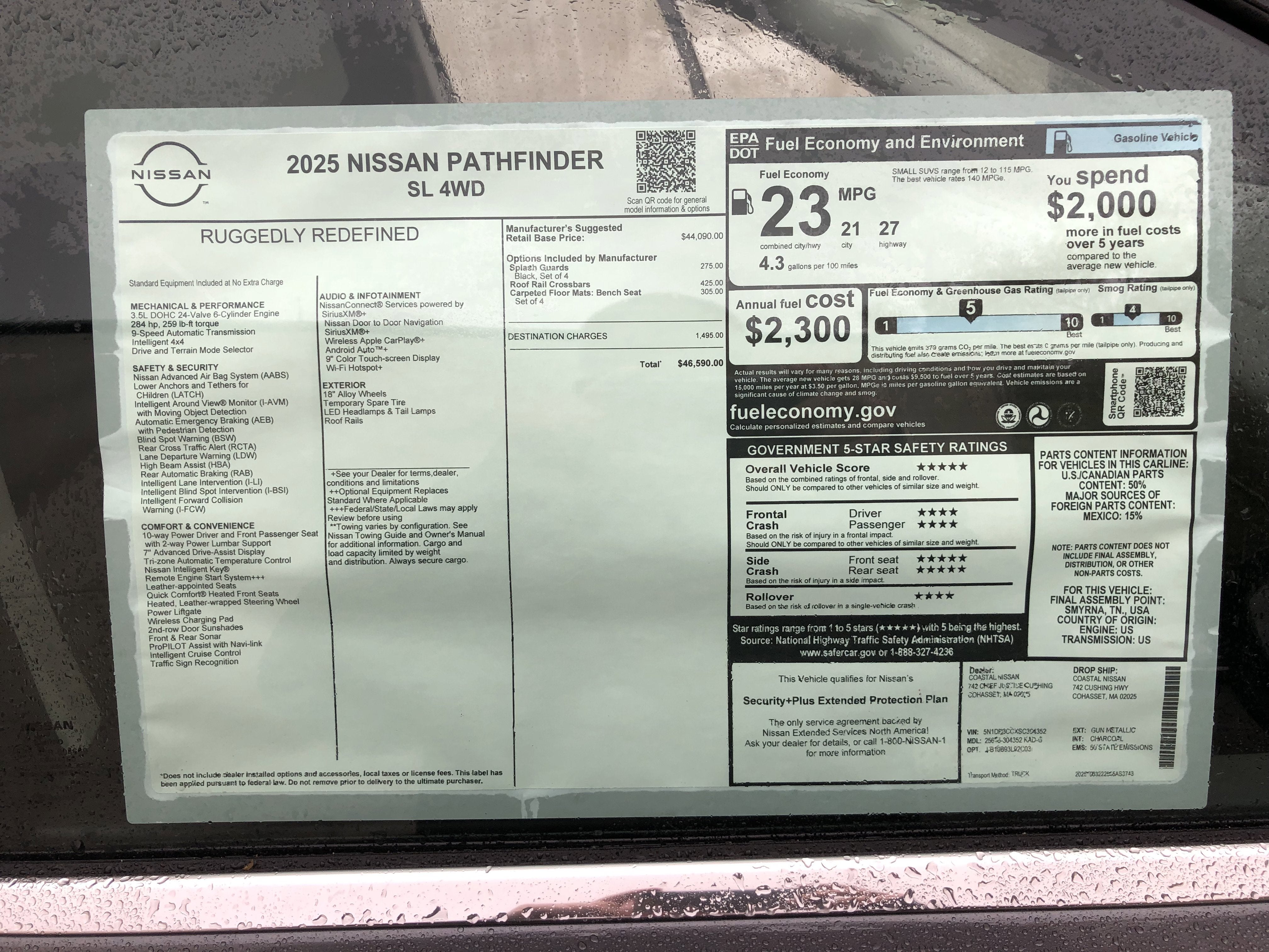 2025 Nissan Pathfinder SL