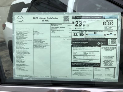 2026 Nissan Pathfinder SL