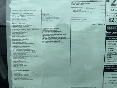 2026 Nissan Pathfinder SL