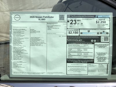 2026 Nissan Pathfinder SL