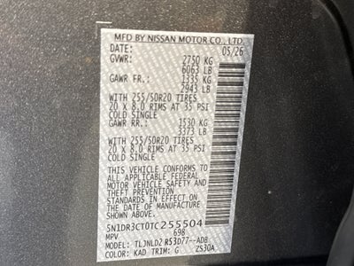 2026 Nissan Pathfinder SL