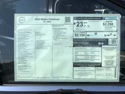 2026 Nissan Pathfinder SL