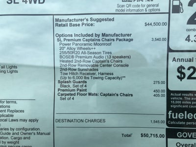 2026 Nissan Pathfinder SL