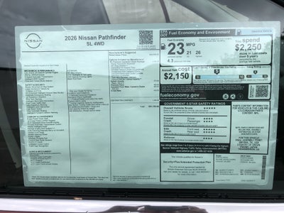 2026 Nissan Pathfinder SL