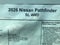 2026 Nissan Pathfinder SL