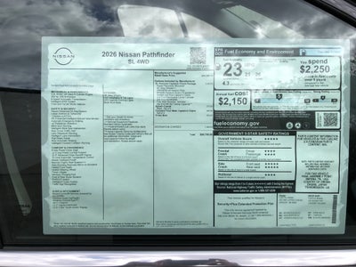 2026 Nissan Pathfinder SL