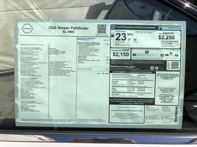 2026 Nissan Pathfinder SL